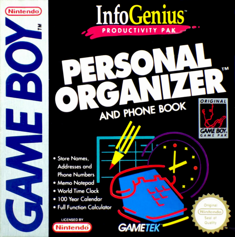 InfoGenius Systems - Personal Organizer with Phone Book
