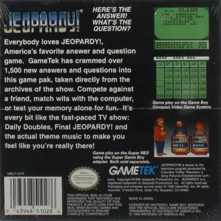 Jeopardy! : Platinum Edition dos