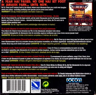 Jurassic Park Part 2 - The Chaos Continues dos