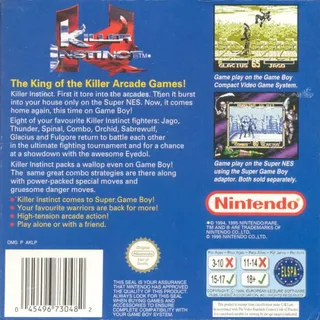 Killer Instinct dos