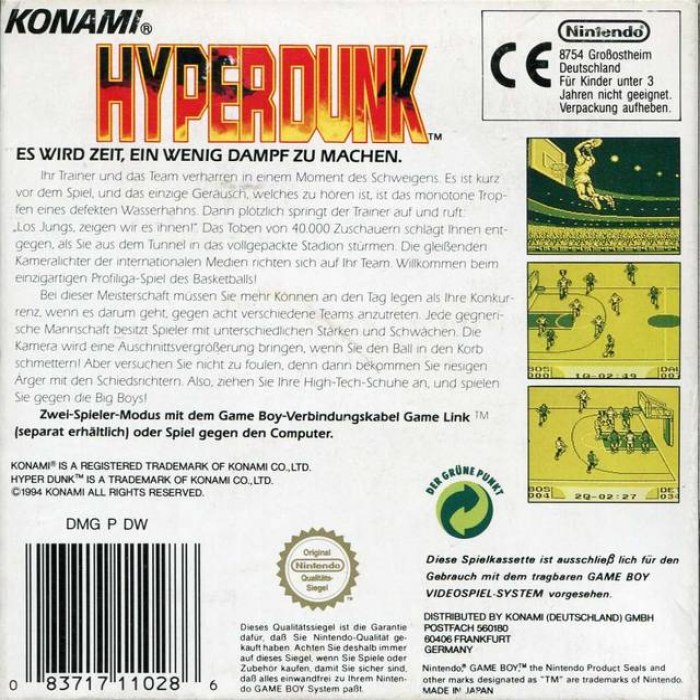 Konami Basketball - Dos