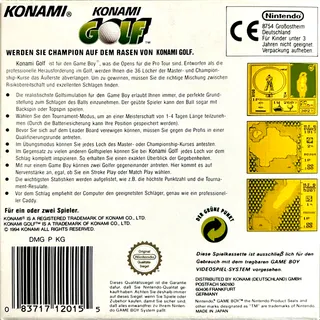 Konami Golf dos