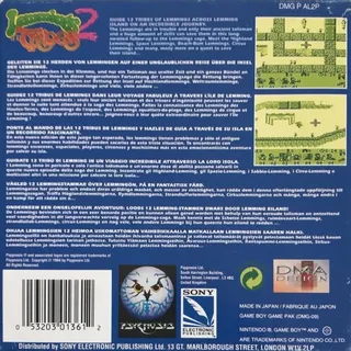 Lemmings 2 : The Tribes dos