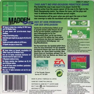 Madden '95 dos