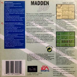 Madden '96 dos