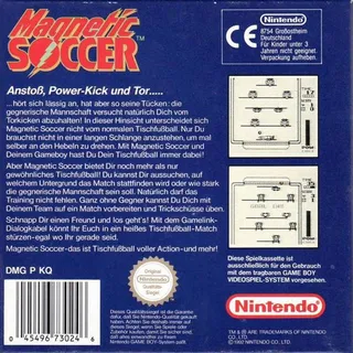 Magnetic Soccer dos