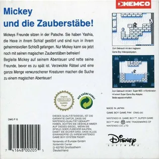 Mickey Mouse : Magic Wands dos