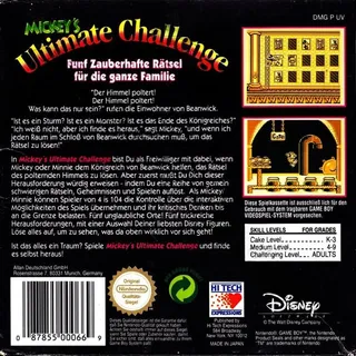 Mickey's Ultimate Challenge dos