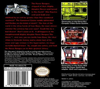 Mighty Morphin Power Rangers : The Movie dos