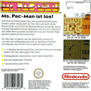 Ms. Pac-Man dos