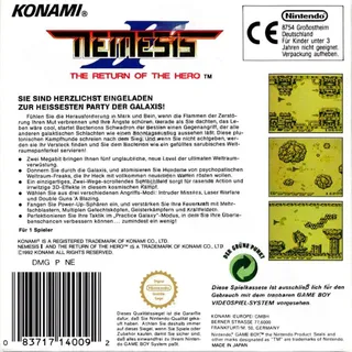 Nemesis II - The Return of the Hero dos