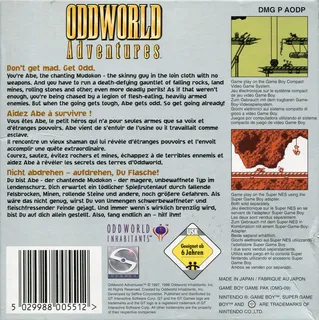 Oddworld Adventures dos