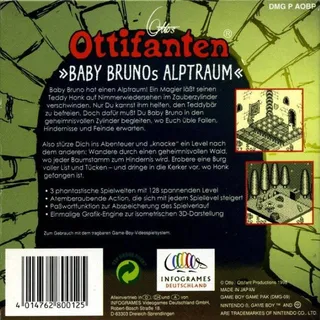Otto's Ottifanten - Baby Bruno's Nightmare dos