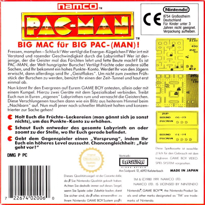 Pac-Man - Dos