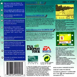 Pga European Tour dos