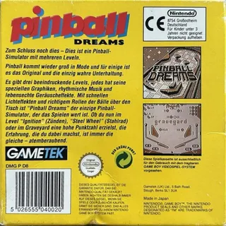 Pinball Dreams dos
