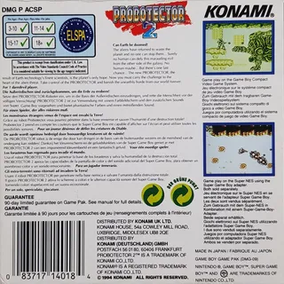 Probotector 2 dos