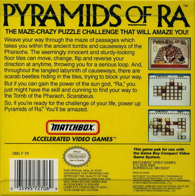 Pyramids of Ra - Dos
