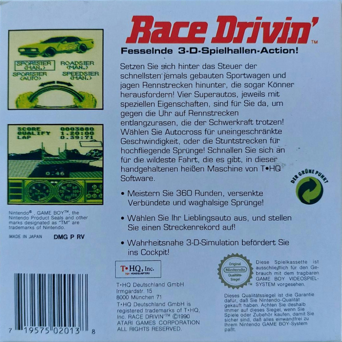 Race Drivin' - Dos