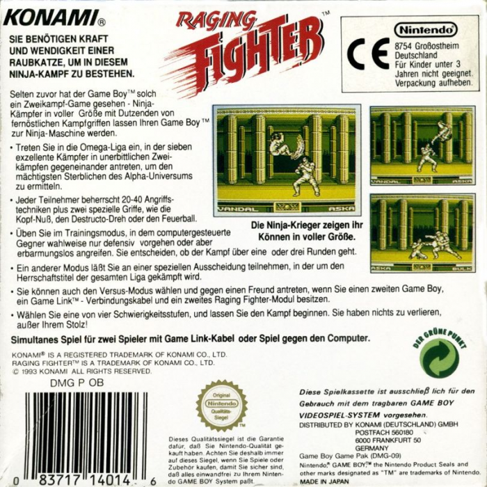 Raging Fighter - Dos