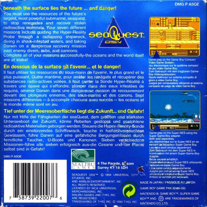 SeaQuest DSV - Dos