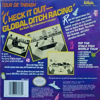 Skate or Die : Tour de Thrash dos