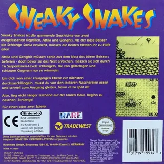 Sneaky Snakes dos