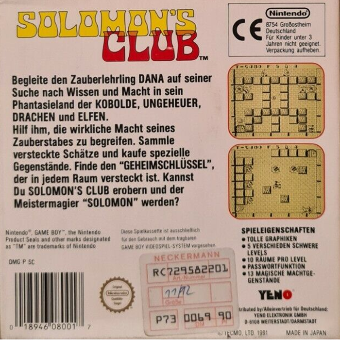 Solomon's Club - Dos