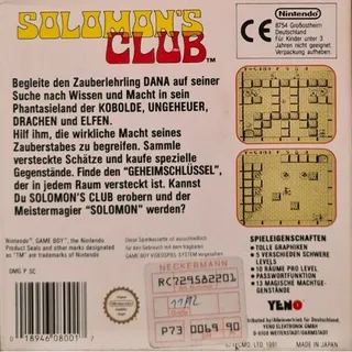 Solomon's Club dos
