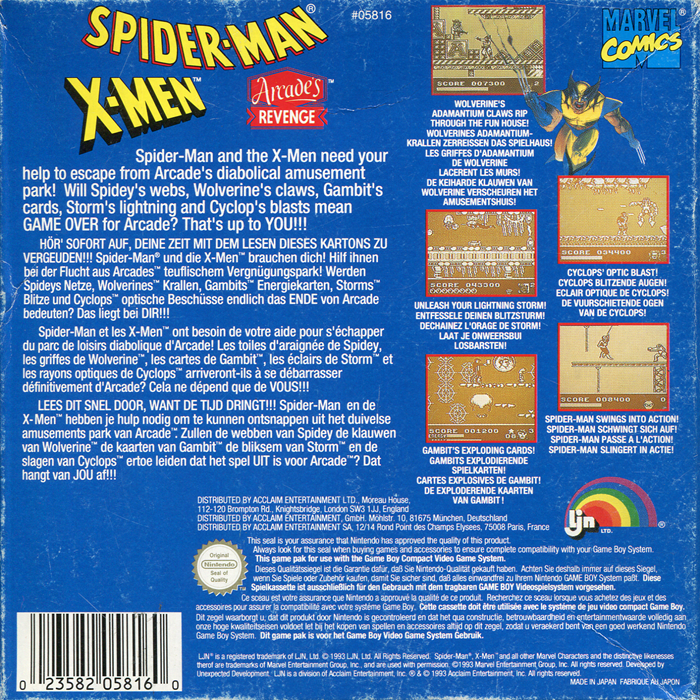 Spider-Man : X-Men - Dos