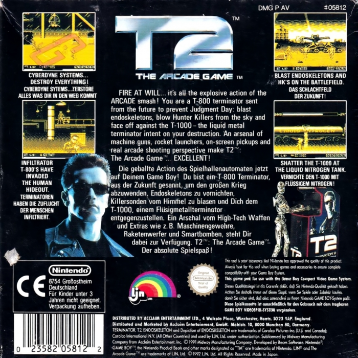 T2 : The Arcade Game - Dos