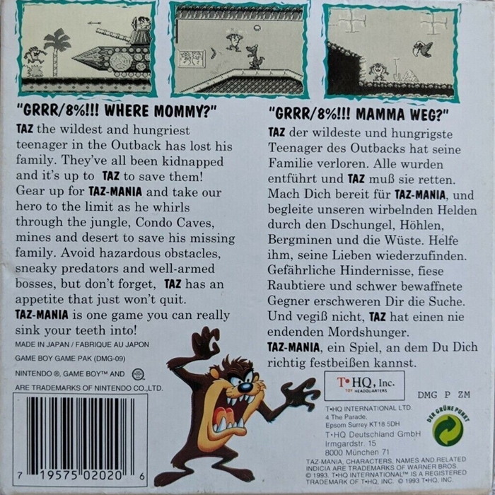 Taz-Mania 2 - Dos