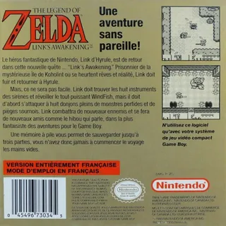 The Legend of Zelda : Link's Awakening dos