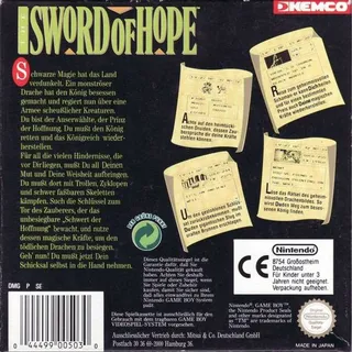 The Sword of Hope dos