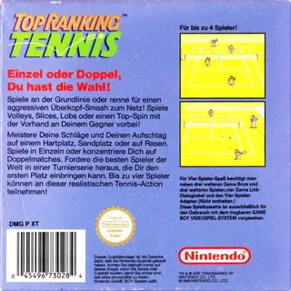 Top Rank Tennis dos