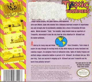 Toxic Crusaders dos