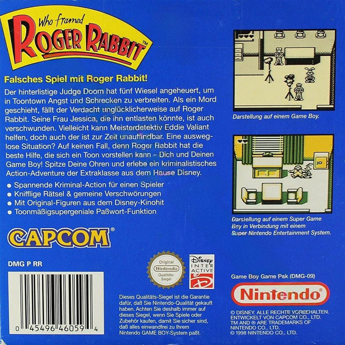 Who Framed Roger Rabbit - Dos