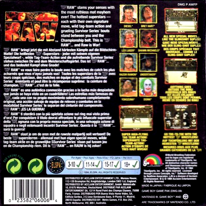 WWF Raw - Dos