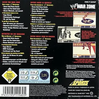WWF War Zone dos