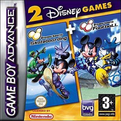 2 Disney Games - Disney Sports - Football + Disney
