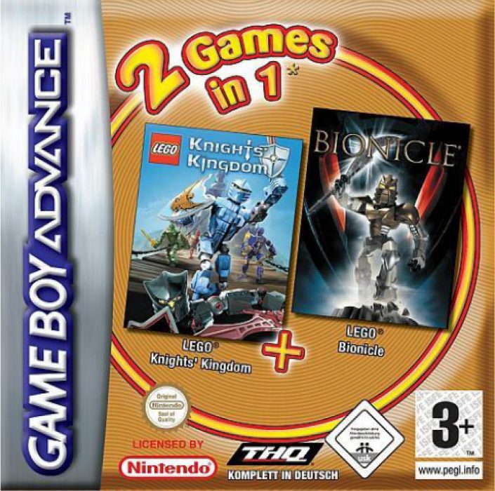 2 Games In 1 - Bionicle + Knights' Kingdom