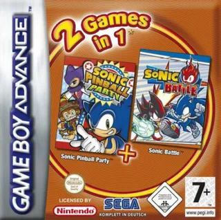 2 Games In 1 - Sonic Battle + Sonic Pinball Party
