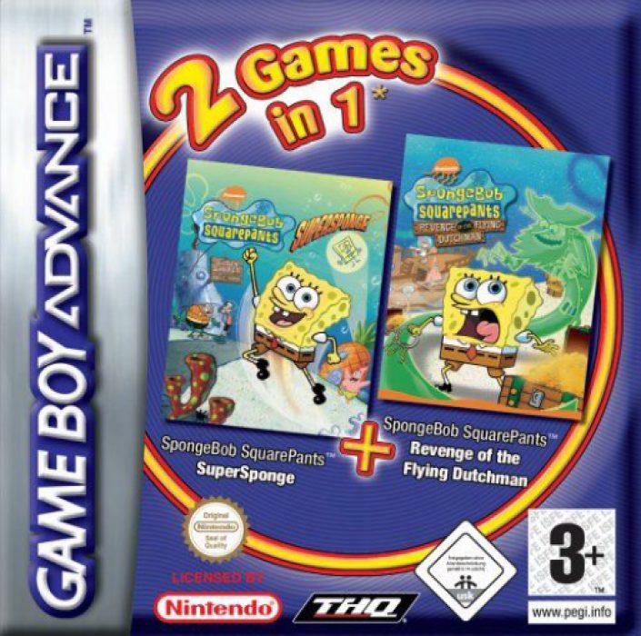 2 Games in 1 : SpongeBob SquarePants, Revenge of t