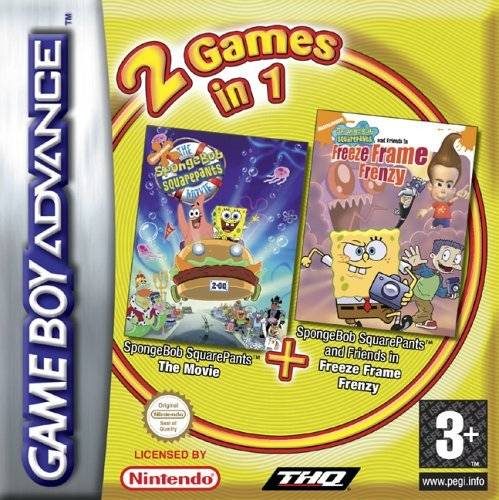 2 Games in 1 - The SpongeBob SquarePants Movie + S