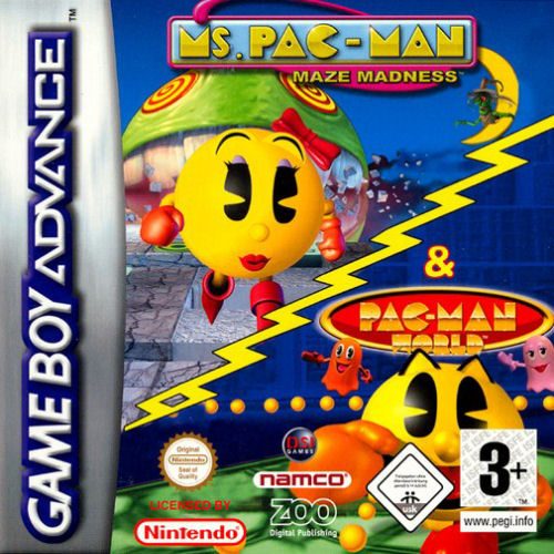 2 Great Games! : Pac-Man World + Ms. Pac-Man, Maze Madness