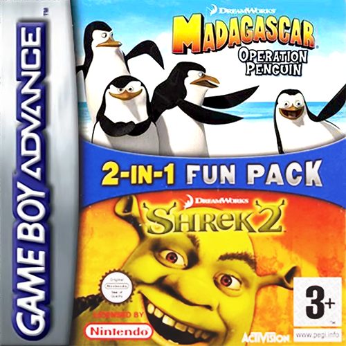 2-in-1 Fun Pack : Shrek 2 + Madagascar, Operation