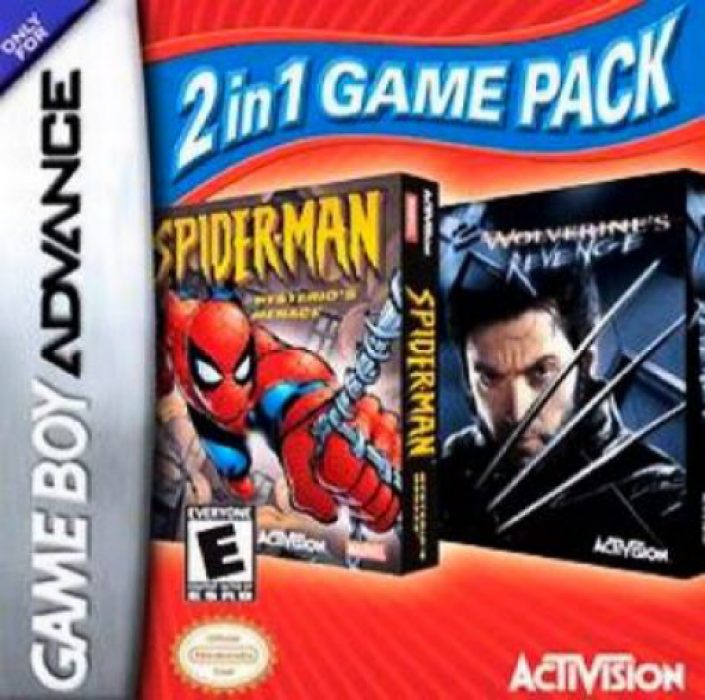 2 in 1 Game Pack : Spider-Man, Mysterio's Menace +