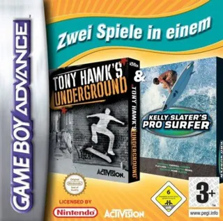 2 in 1 Game Pack : Tony Hawk's Underground + Kelly