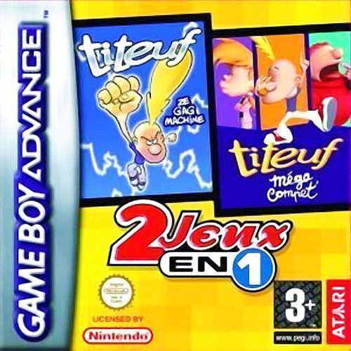 2 Jeux en 1 : Titeuf, Ze Gagmachine + Titeuf, Méga Compet