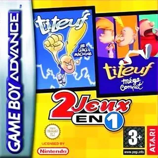 2 Jeux en 1 : Titeuf, Ze Gagmachine + Titeuf, Méga Compet